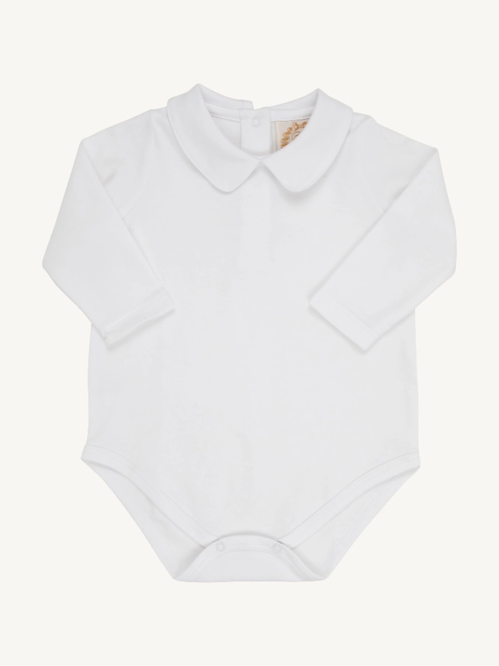 The Beaufort Bonnet Peter Pan Collar Onesie (Long Sleeve Pima)